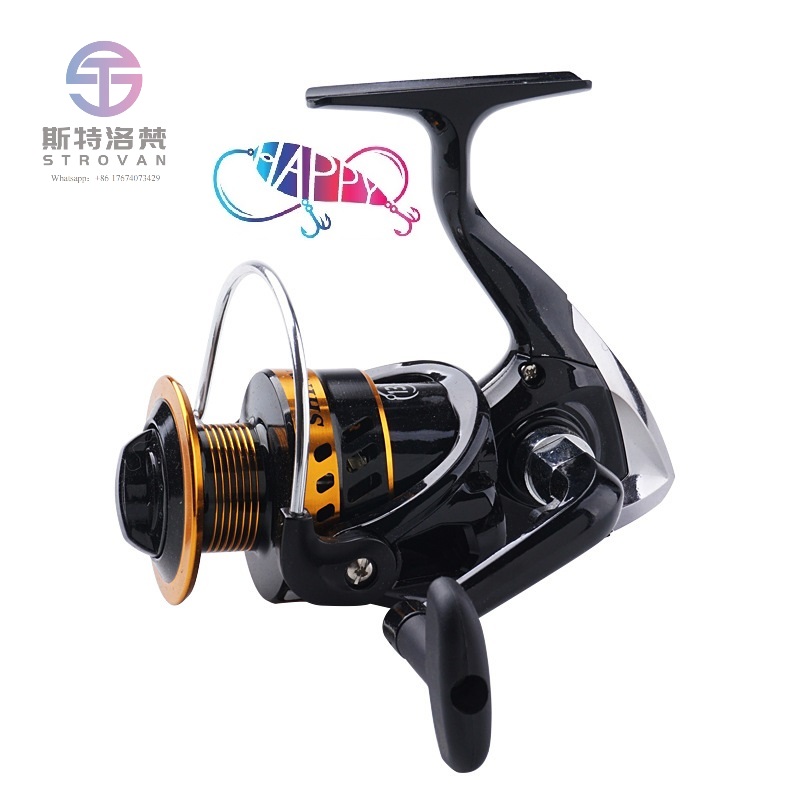 Spinning Reel - Carrete de pesca de metal con