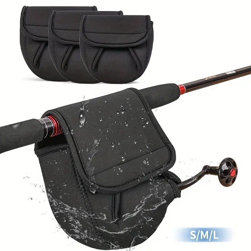 Spincast Reel - Funda protectora para carrete de pesca,