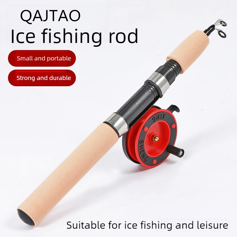 Ice Fishing Reel - Caña de pescar para pesca en