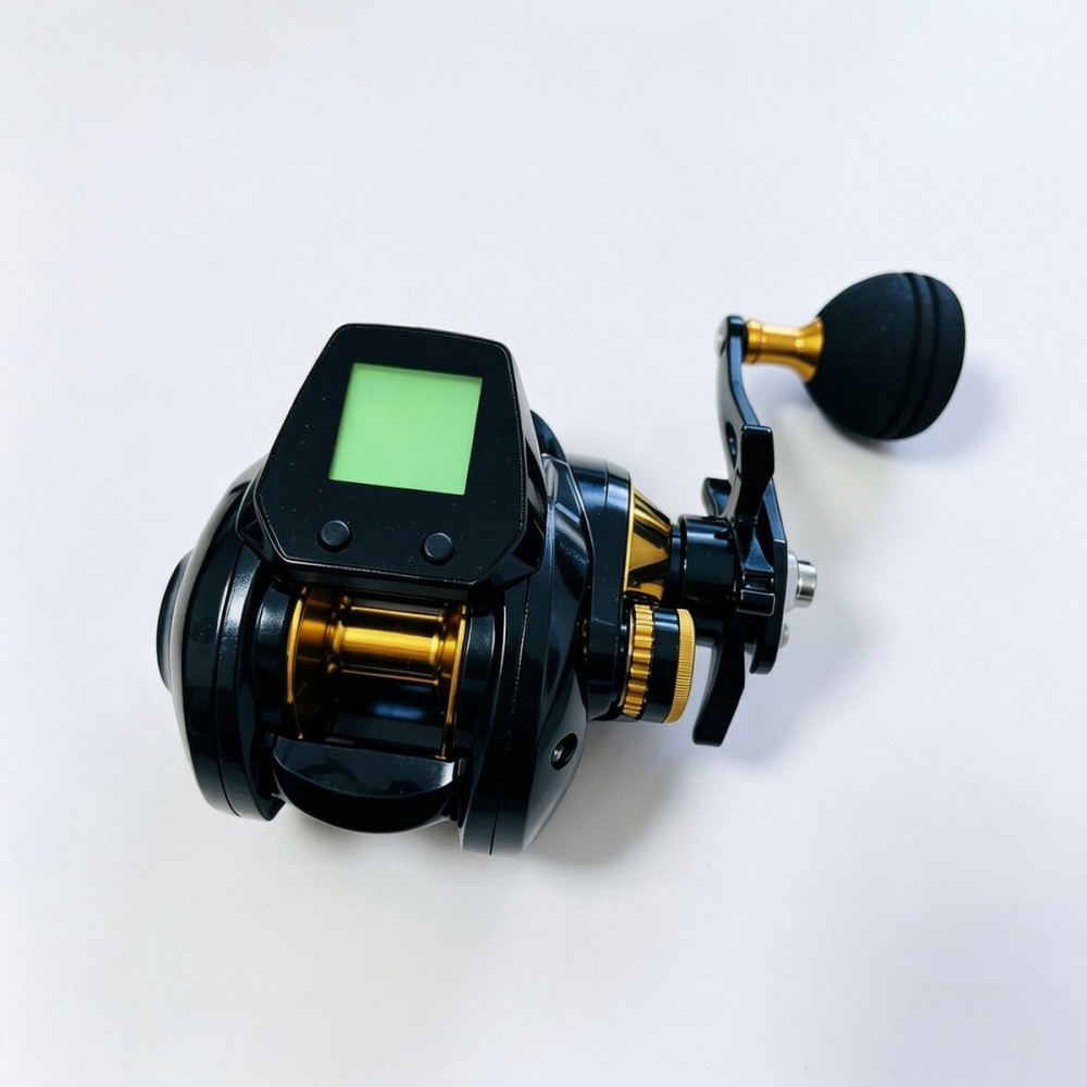 Trolling Reel - Carrete de pesca electrónico de lanzamiento,
