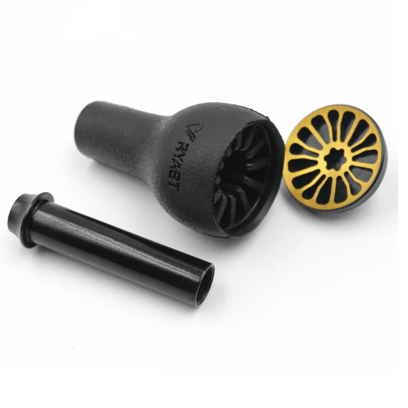 Pomo negro de TPE de 27 mm, co - Spincast Reel reseña y precio