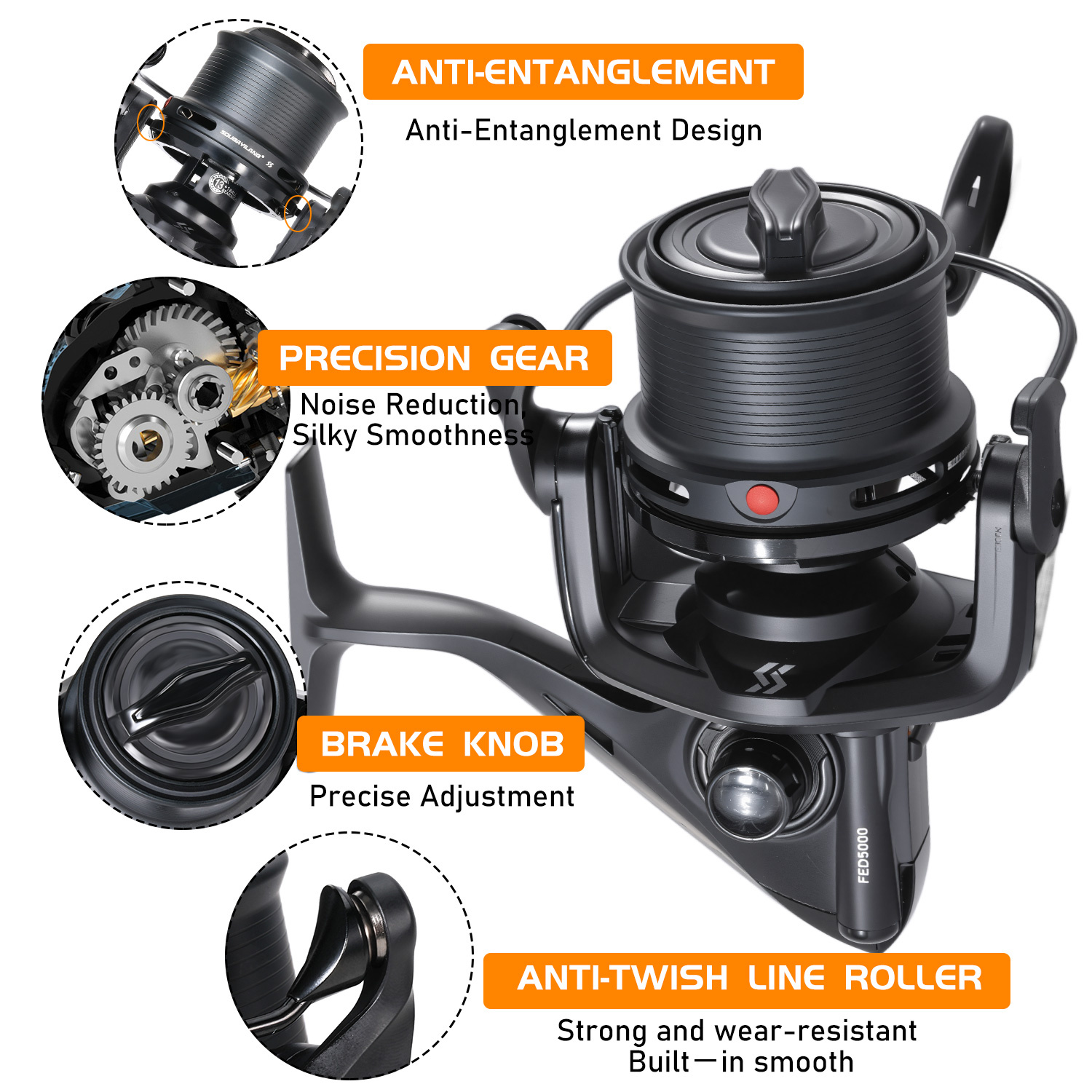 Carrete de Pesca Profesional S - Trolling Reel reseña y precio