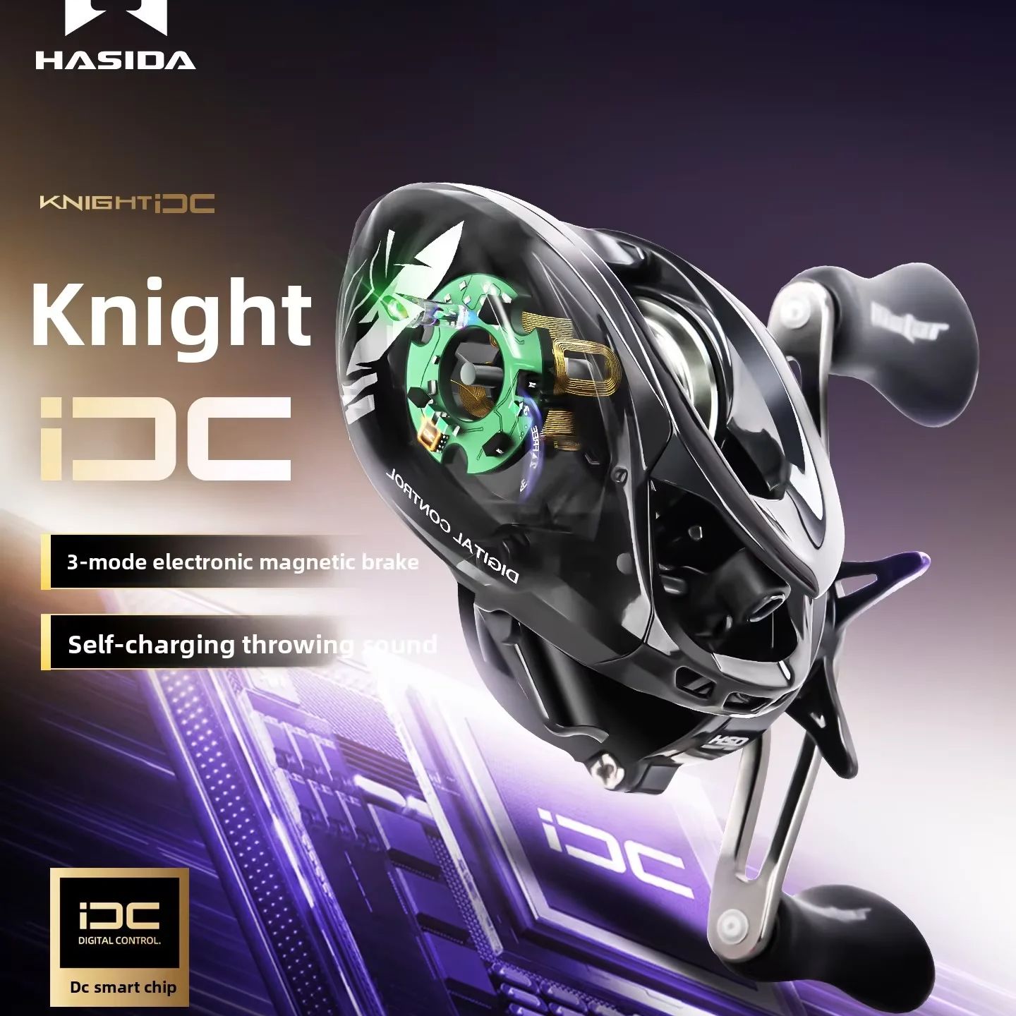 Carrete de Pesca HASIDA Knight - Spincast Reel reseña y precio